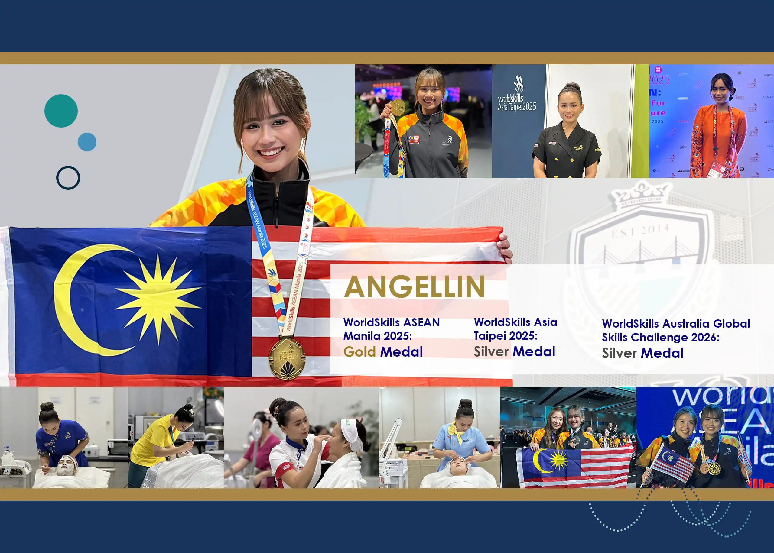 Angellin Gold & Silver Medal full